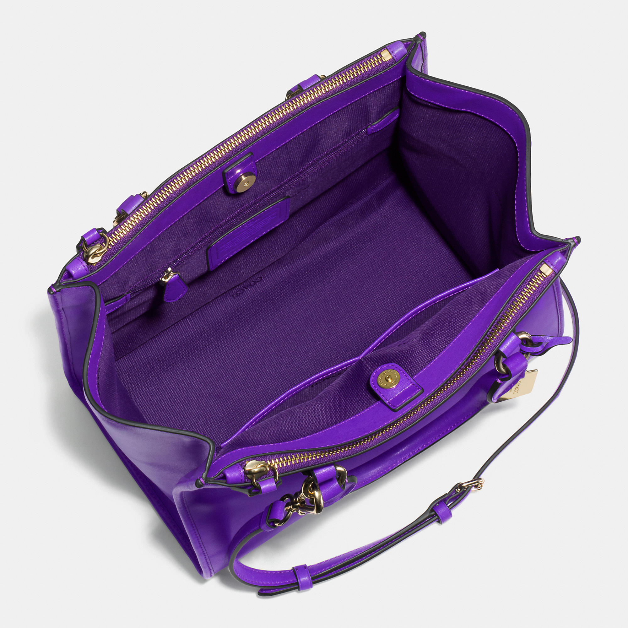 Fashion Women Real Coach Crosby Carryall In Leather Fashion Women Real Coach Crosby Carryall In Leather